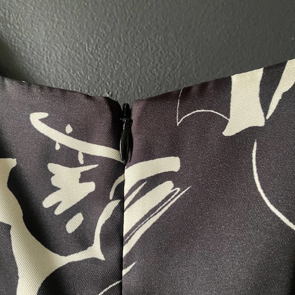 Bailey 44 Black White Andi Midi Dress Sz XS - Picture 7 of 12